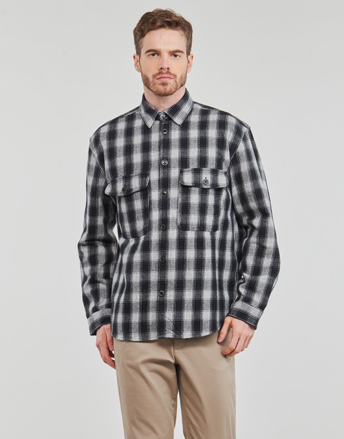 Selected - SLHLOOSEMASON-FLANNEL OVERSHIRT NOOS - Marine