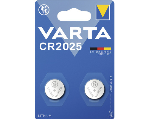 Varta CR 2025 knoopcel (2 stuks)
