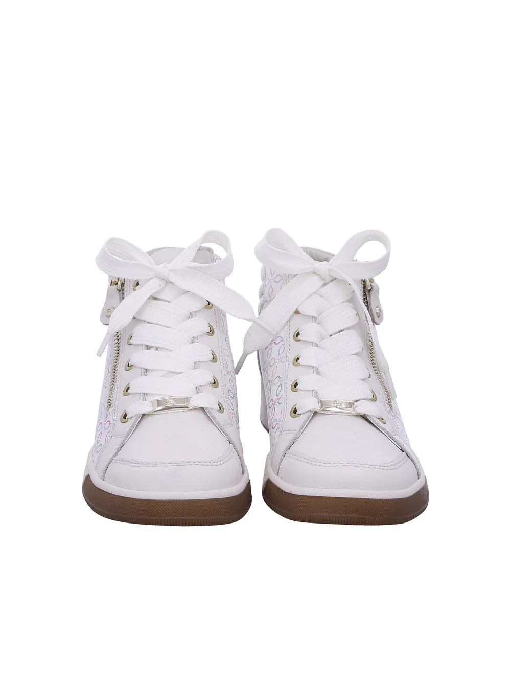 Hightop Sneaker Rom cream multi
