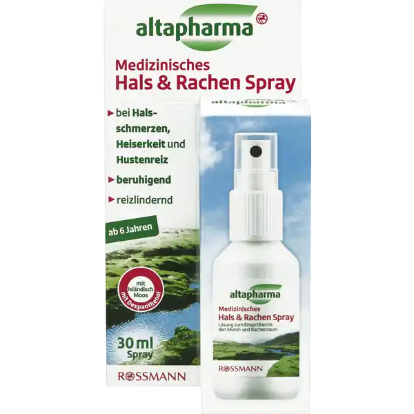 Medizinisches Hals-Rachen Spray