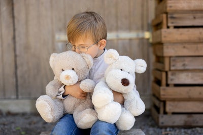 Teddykompaniet Kosedyr Mocca Bjørn 34 cm, Beige