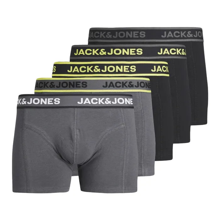 Jack & Jones Speed Solid Trunk Boxershorts Heren (5-pack)