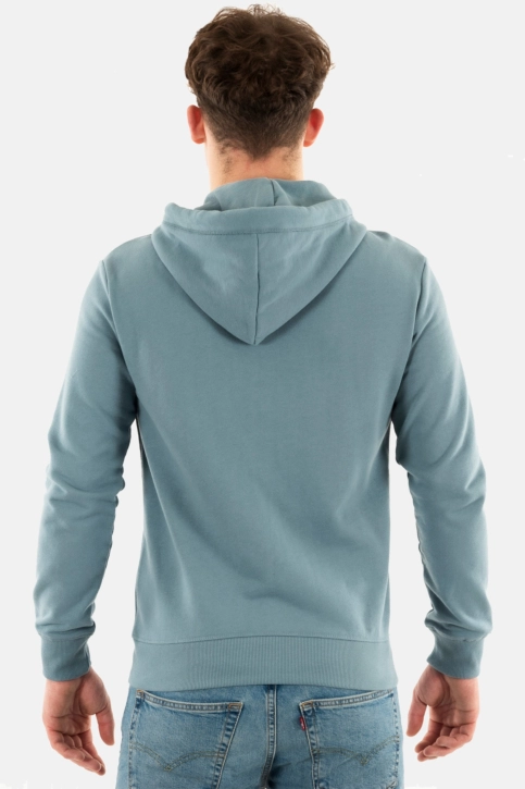 Sweat superdry essential logo zip 2nu citadel blue