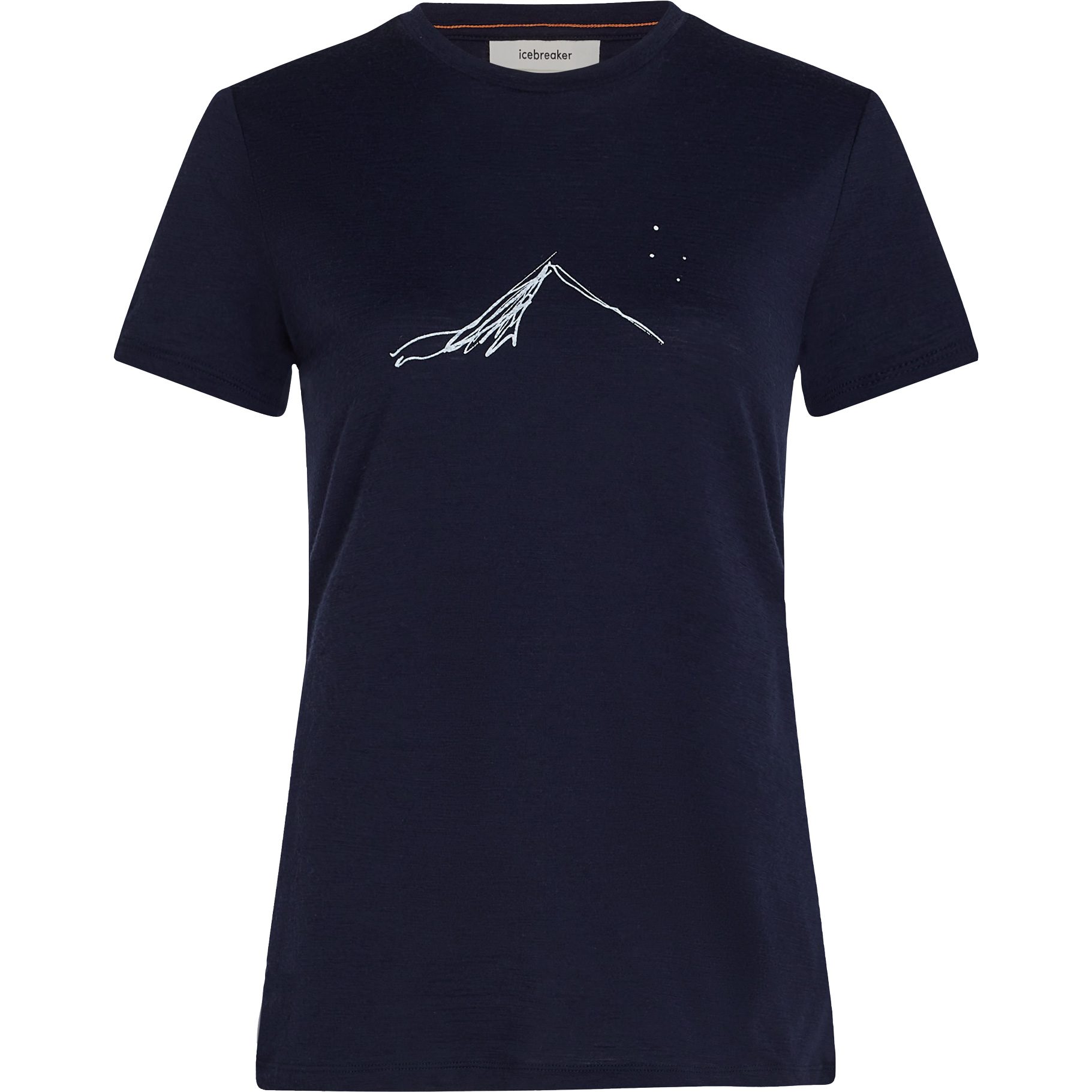 Icebreaker Merino 150 Tech Lite Southern Constellation T-Shirt Damen midnight navy