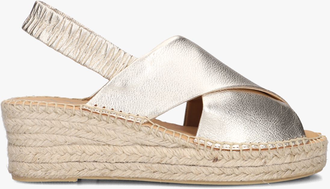 goudkleurig ayana sandalen met hak omo25yu817