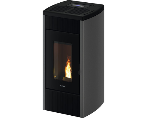 FreePoint Duke stalen titanium pelletkachel 14 kW