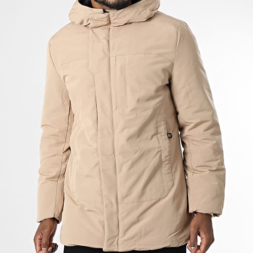 Parka Capuche Beige