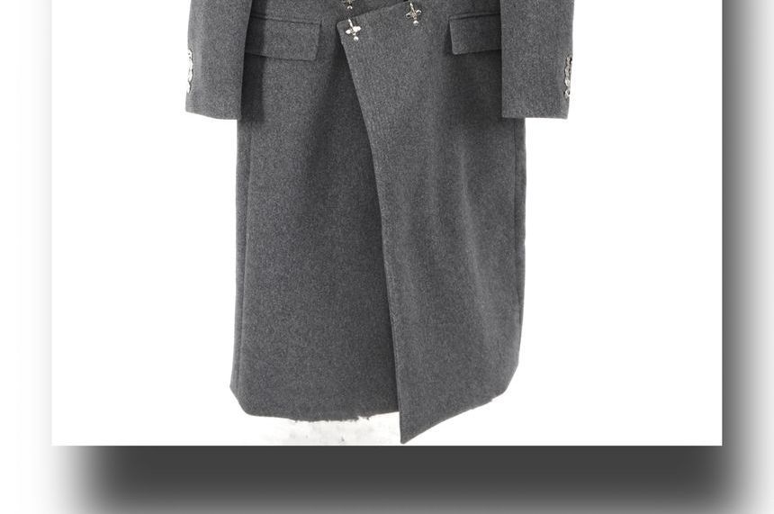 kooklay - Effen Crisscross Charm Double-Breasted Blazer