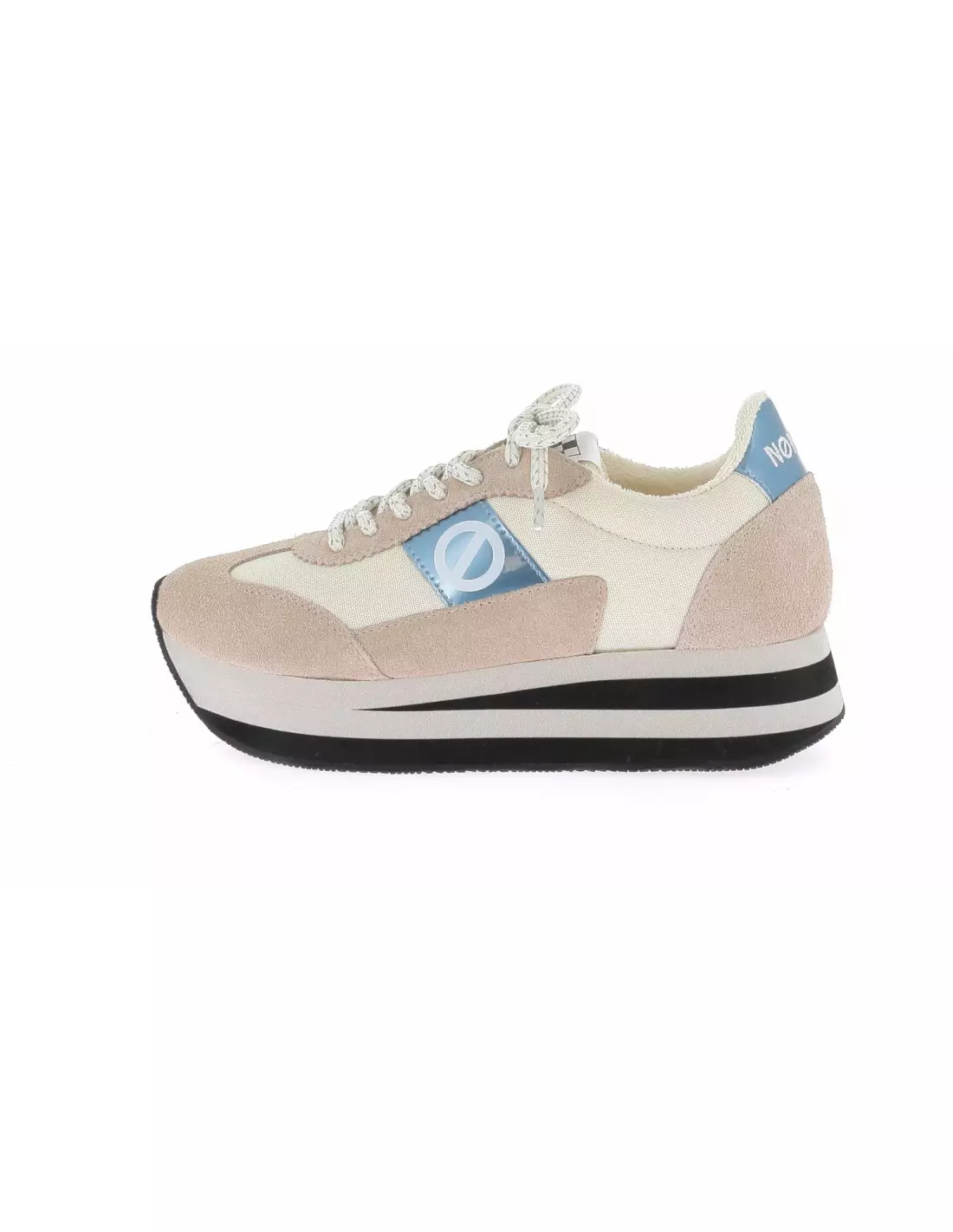 NO NAME FLEX M JOGGER - Baskets NUDE/DOVE/NUDE