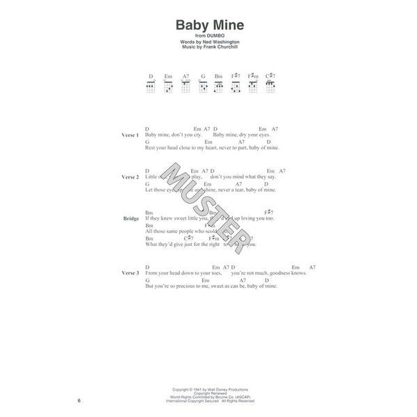 Hal Leonard Disney Ukulele Fingerstyle