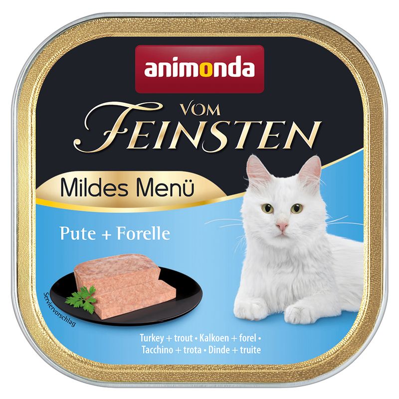 Lot 4 saveurs animonda vom Feinsten 32 x 100 g à prix discount sur bitiba.fr