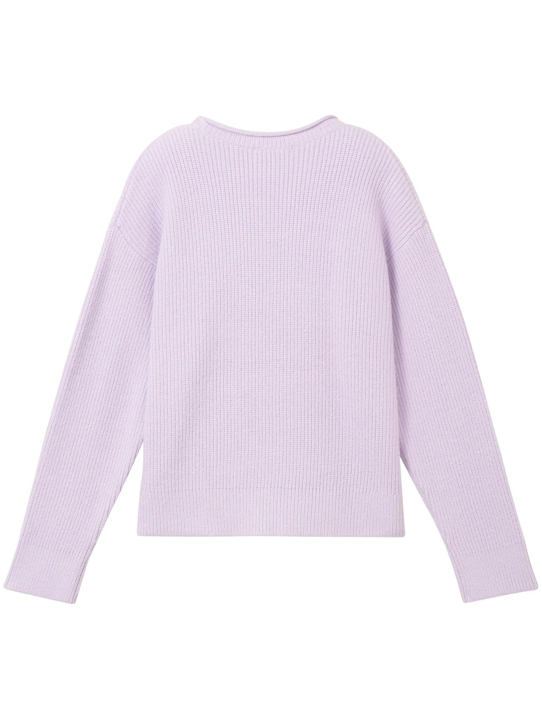 Mädchen Strickpullover in kurzer Form