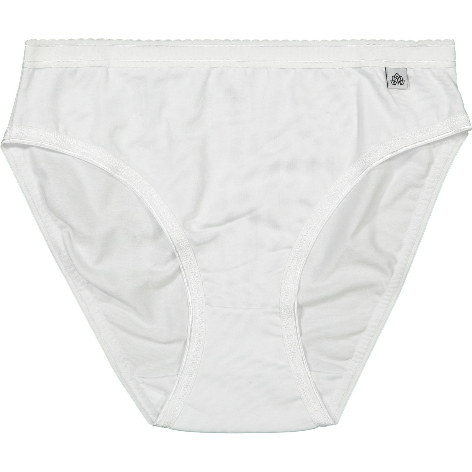 Damen-Slip Bikini, 3er-Pack weiss