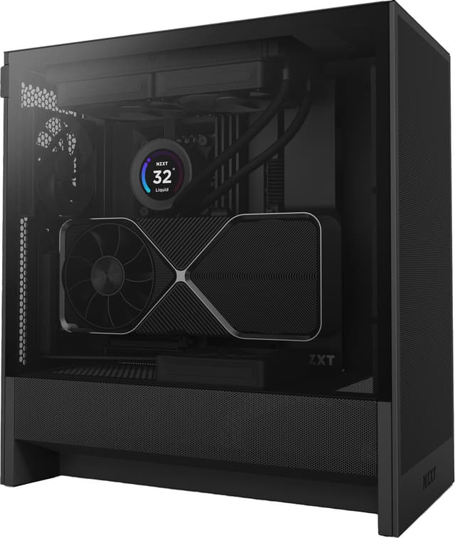 NZXT H5 Flow 2024 PC-kabinet (sort)