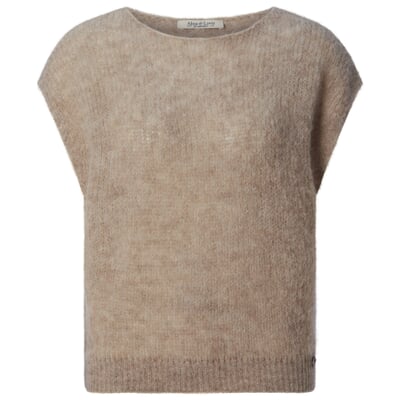 Damen-Strickpullunder, Beige