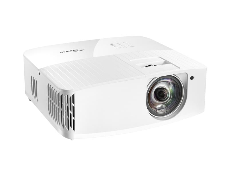 Optoma Kurzdistanzprojektor UHD35STx 4K UHD Gaming und Home Entertainment Kurzdistanz-Projektor