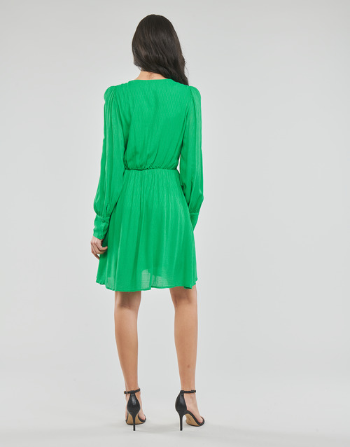 Vero Moda - VMPOLLIANA LS SHORT DRESS WVN - Vert