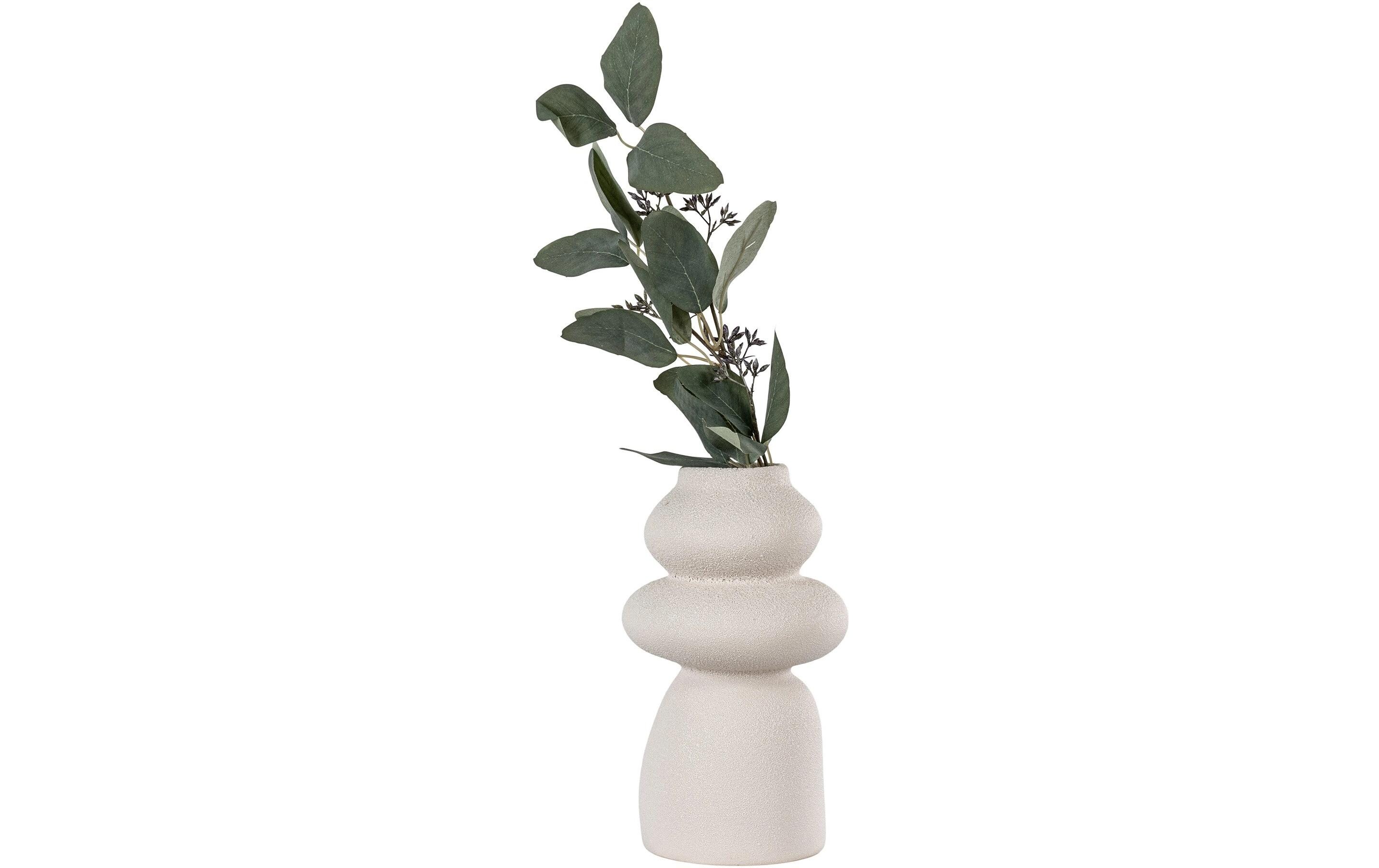 Vase rund 26.5 cm, BeigeBlumenvase