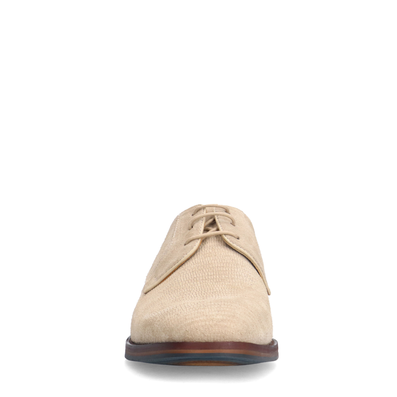 Taupe suède veterschoenen