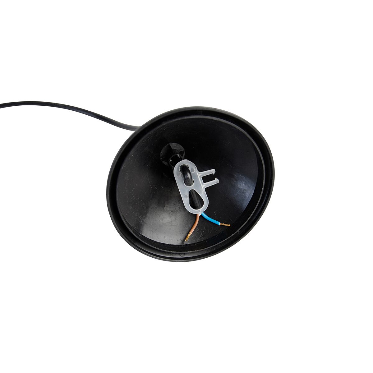 Moderne hanglamp zwart zonder kap - Stenley