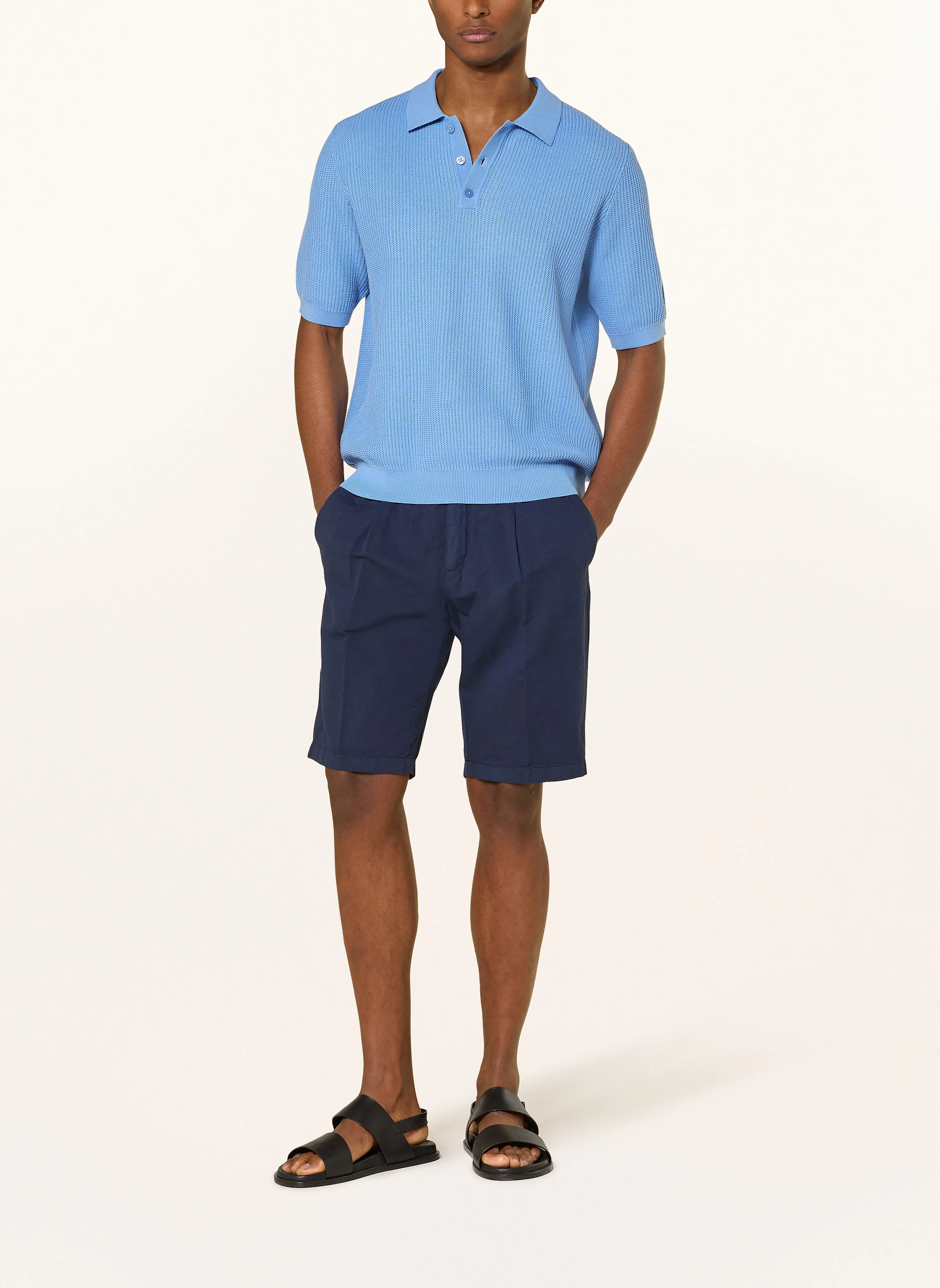 PAUL & SHARK Shorts mit Leinen