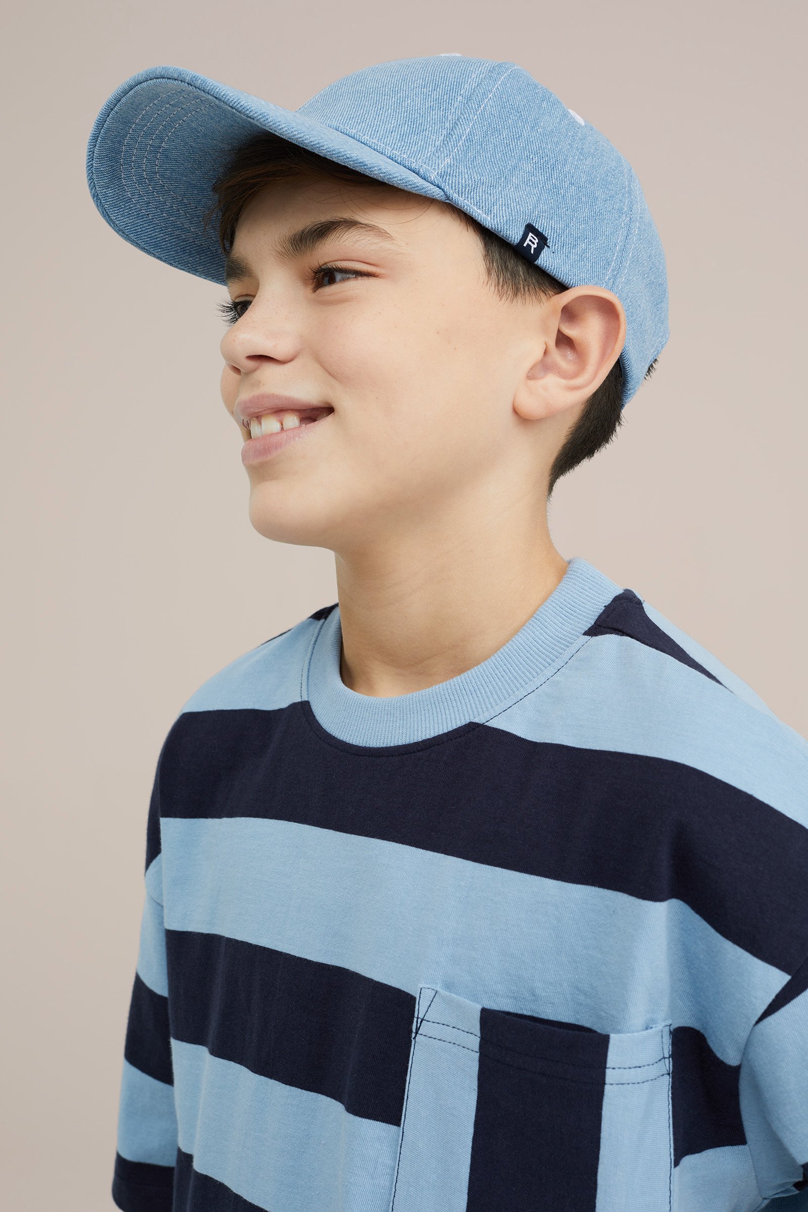 Jongens T-shirt met dessin Blue Ridge Donkerblauw
