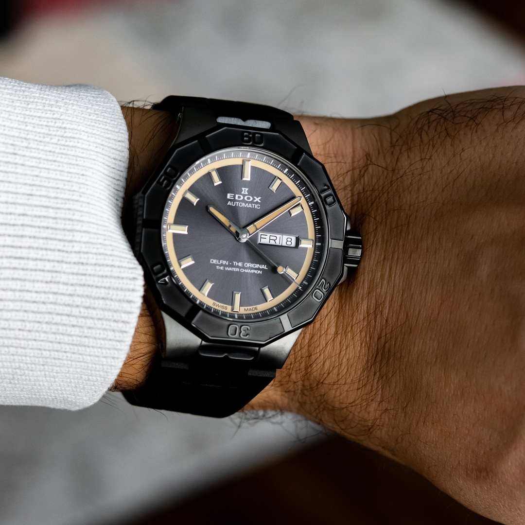 Edox Delfin Day-Date Automatic