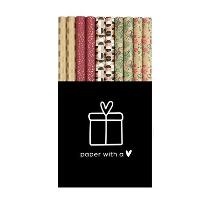 Rouleau papier cadeau kraft 0,7 x 2 m 65g SILVA - Viquel