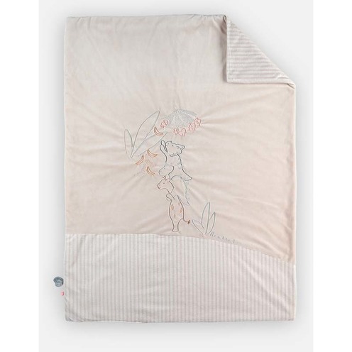 Couverture 75x100 cm Veloudoux Tiga Stegi & Ops - NOUKIE 'S
