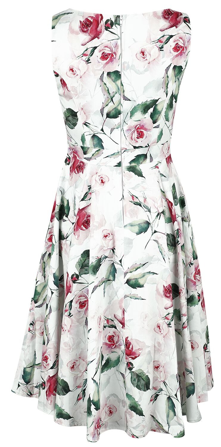 Summer Floral Swing Dress | H&R London Robe mi-longue