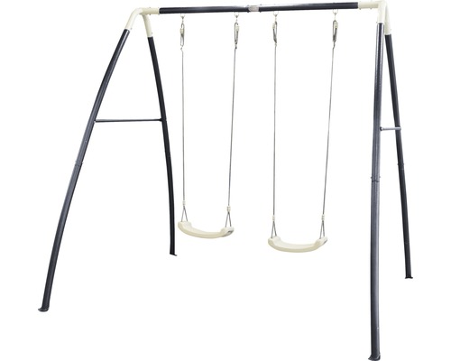 Axi dubbele schommel 210 x 210 x 217 cm metaal