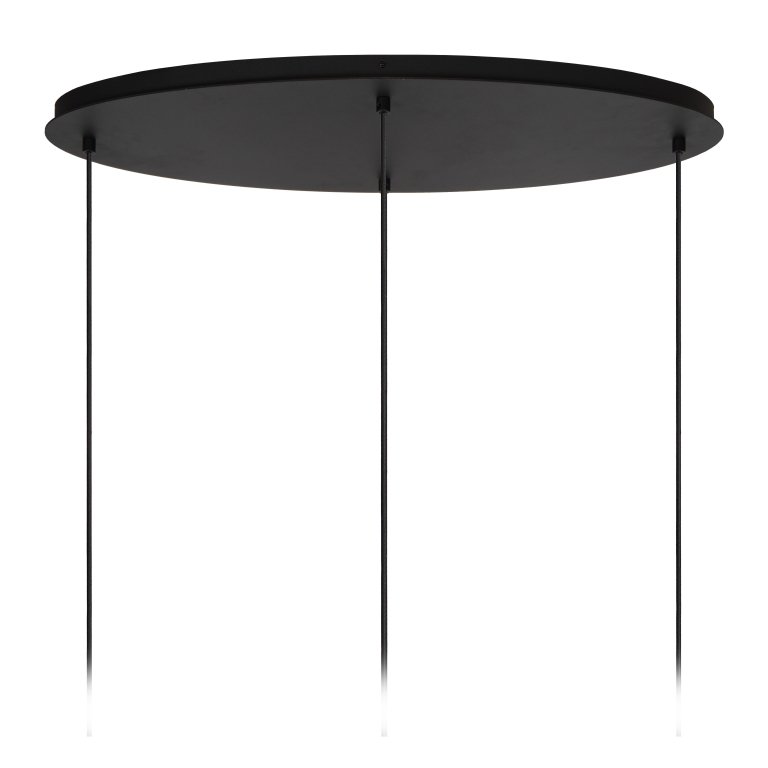 Lucide Eloise 4 cluster hanglamp ovaal zwart