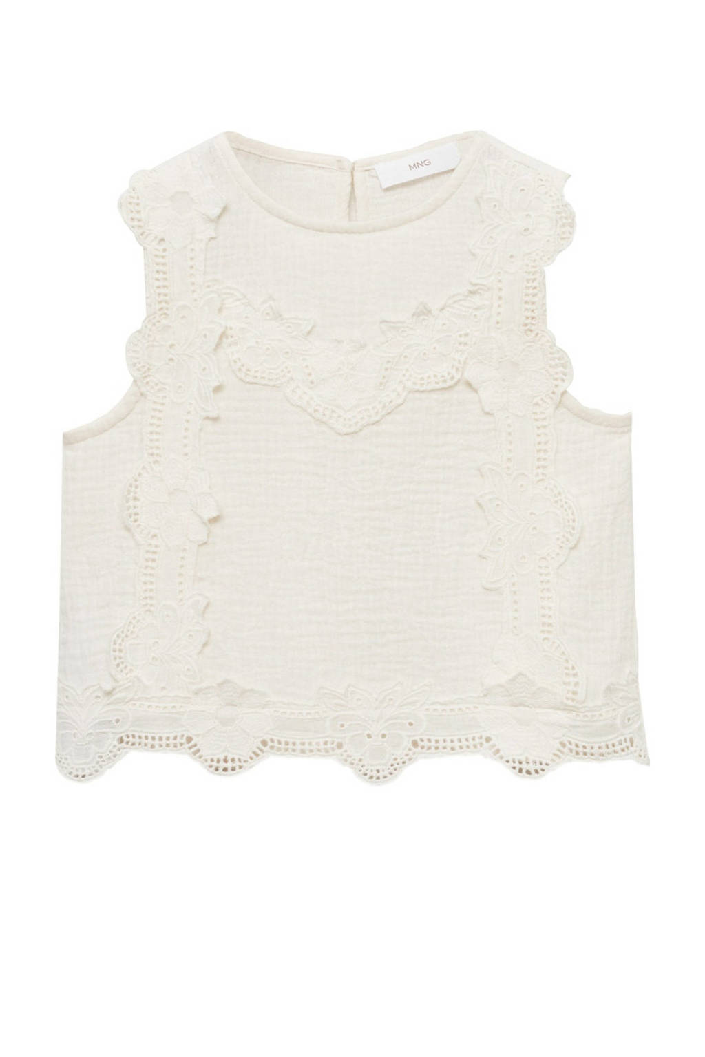 Mango Kids top lichtbeige