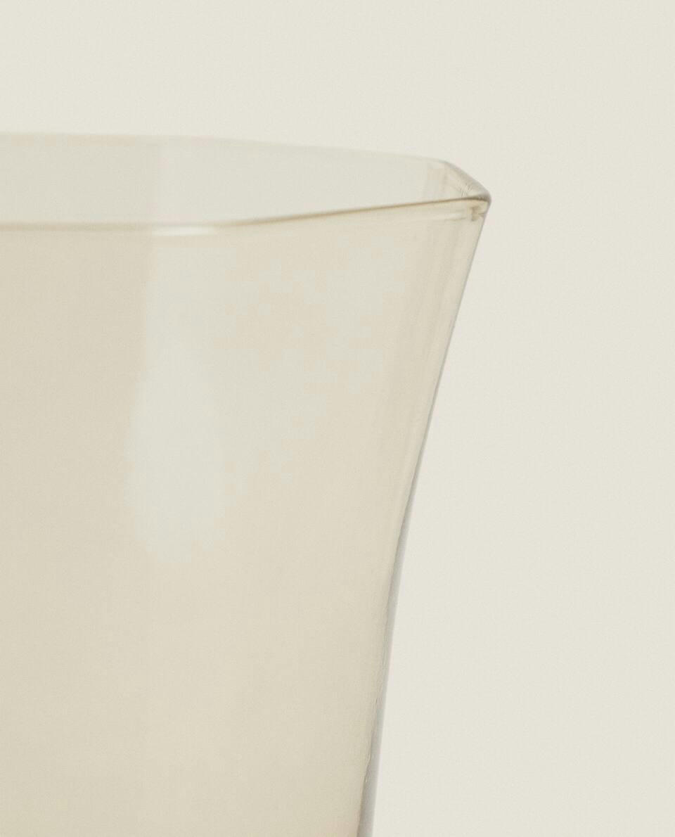 TAÇA DE VINHO OCTOGONAL