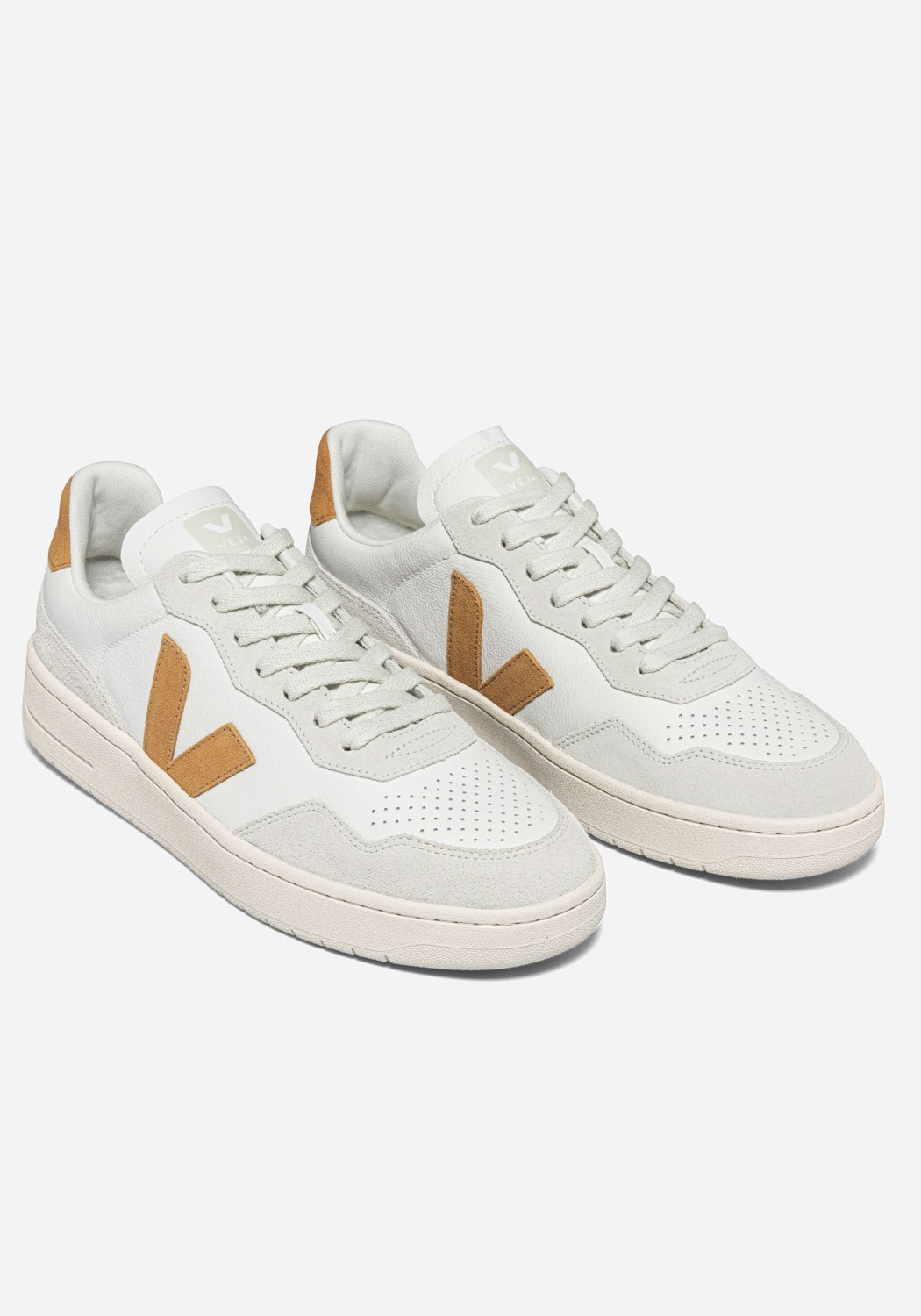 Veja Sneaker V-90 Leather Extra White Umber