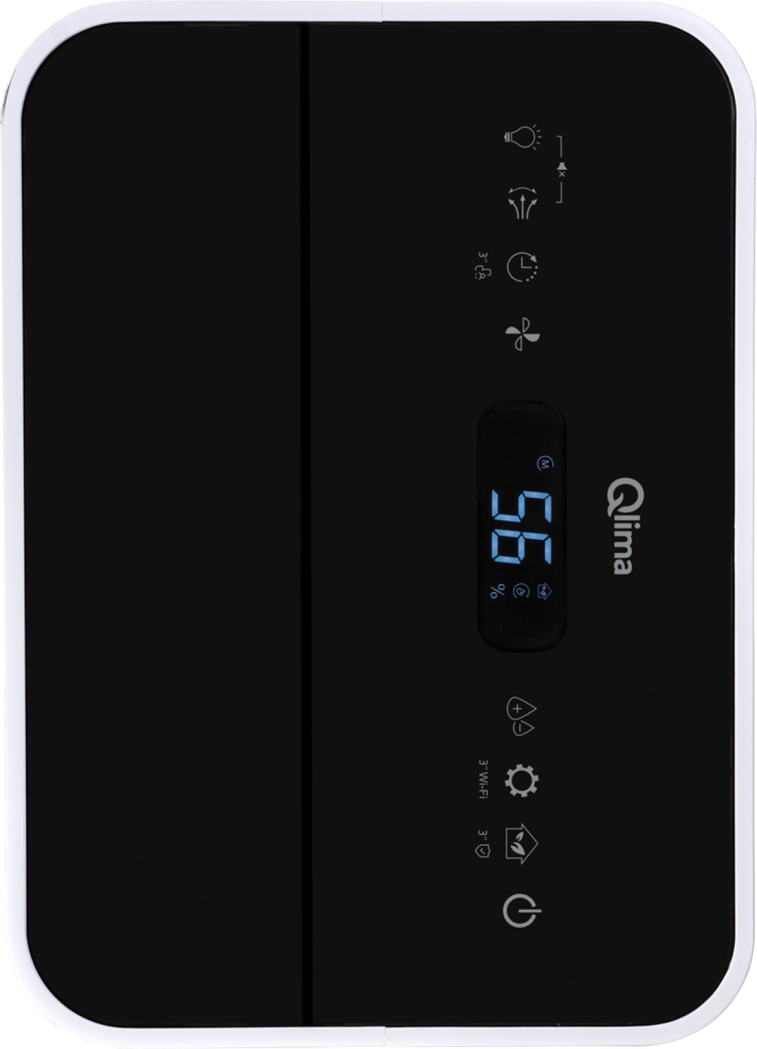 Qlima D 820 A Smart Luchtontvochtiger - 330W - 20L/24h
