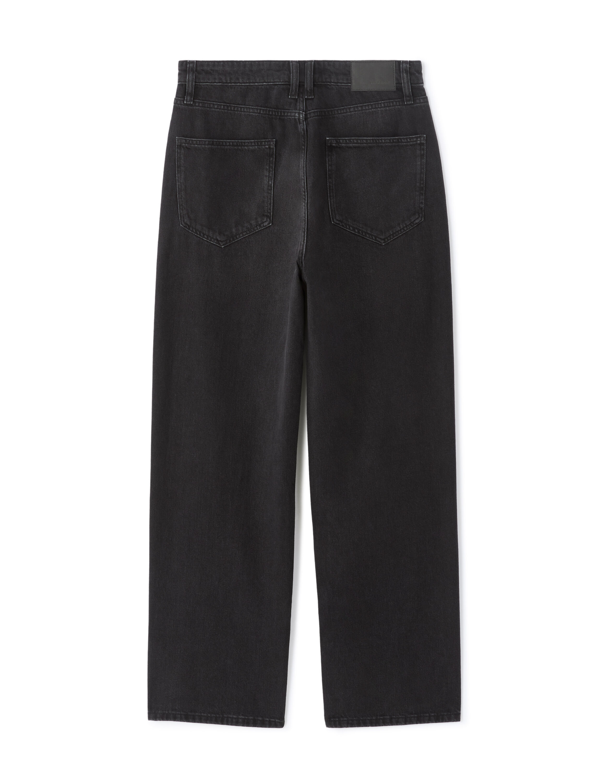 Jean baggy 100% coton - noir