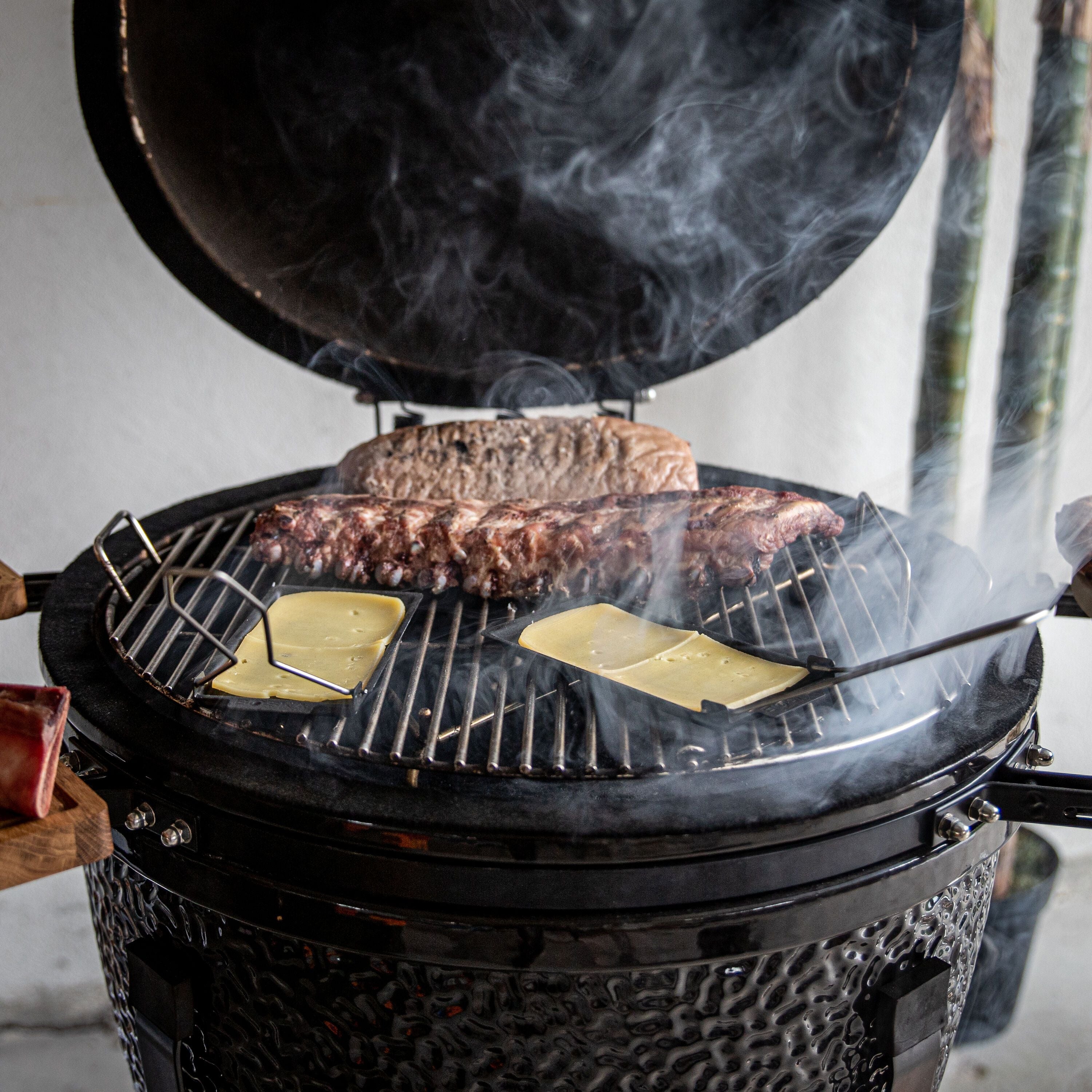 BOSKA Barbeclette - Schwarz / B: 27.0 cm x T: 10.0 cm x H: 0.9 cm
