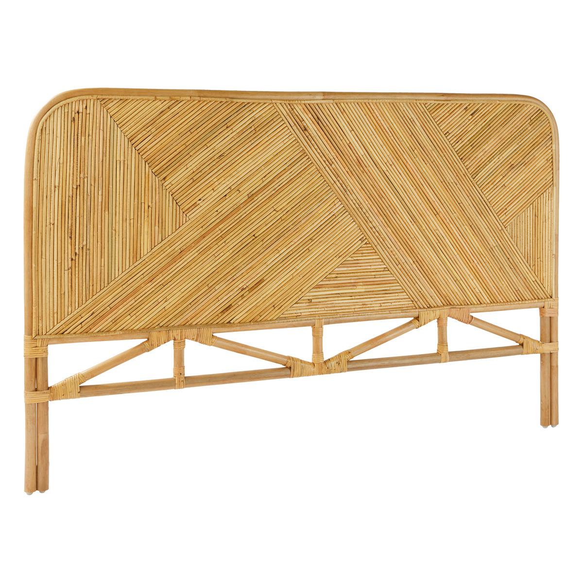 TETE DE LIT TANAE ROTIN BEIGE D.160X105CM