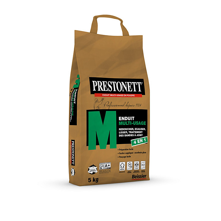 Enduit multi-usage en poudre Prestonett 5kg