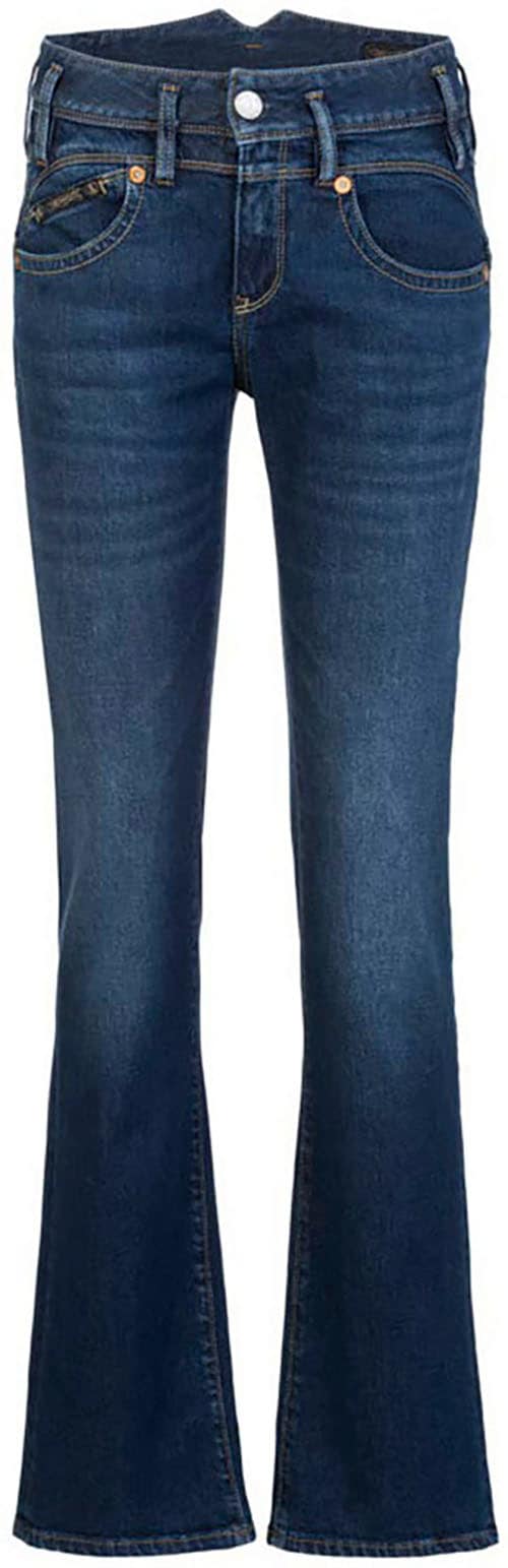 Herrlicher Bootcut-Jeans »Pearl Boot Denim«, mit markantem Bund