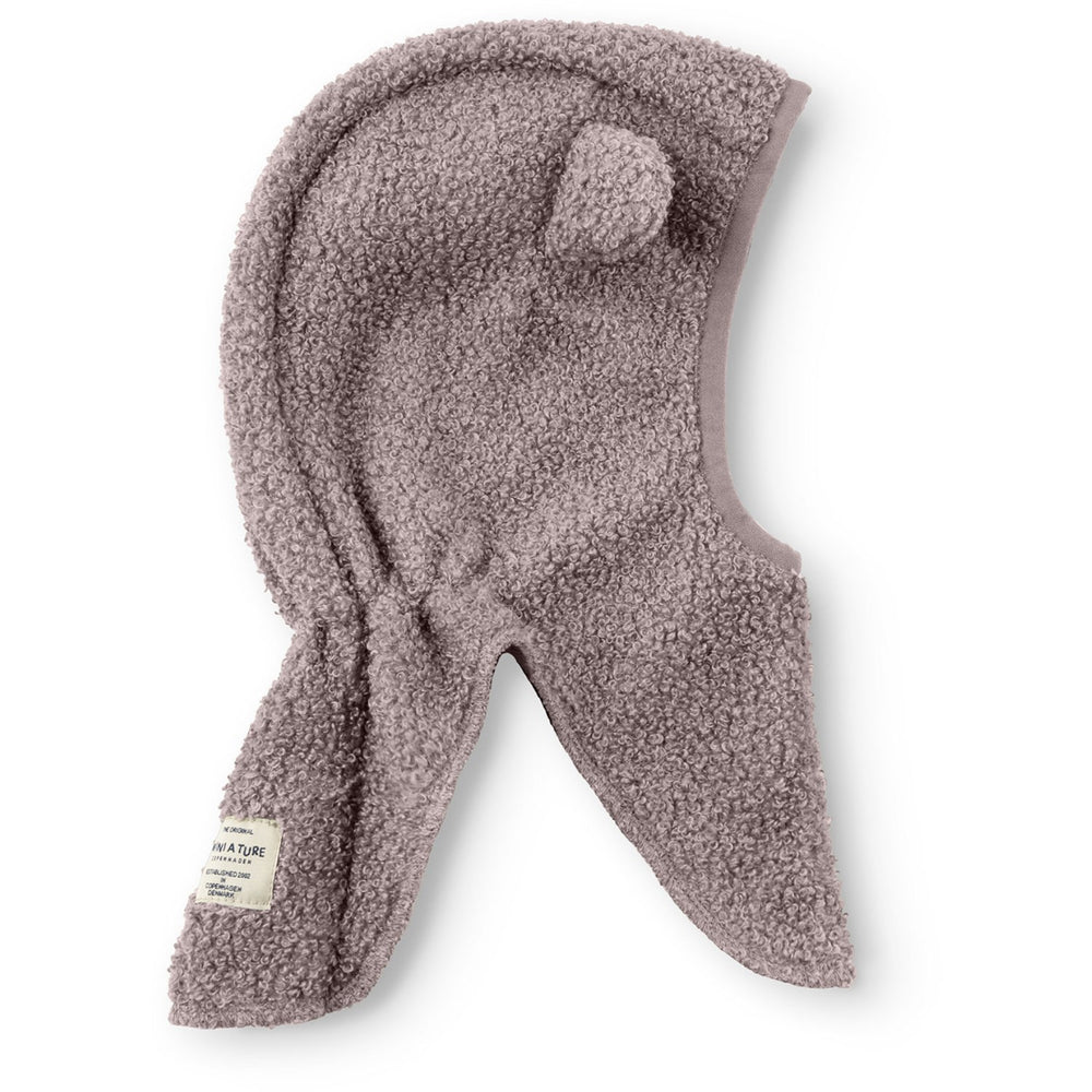 Køb Mini A ture Zinc Purple Matjeffi Teddyfleece Elefanthue. GRS