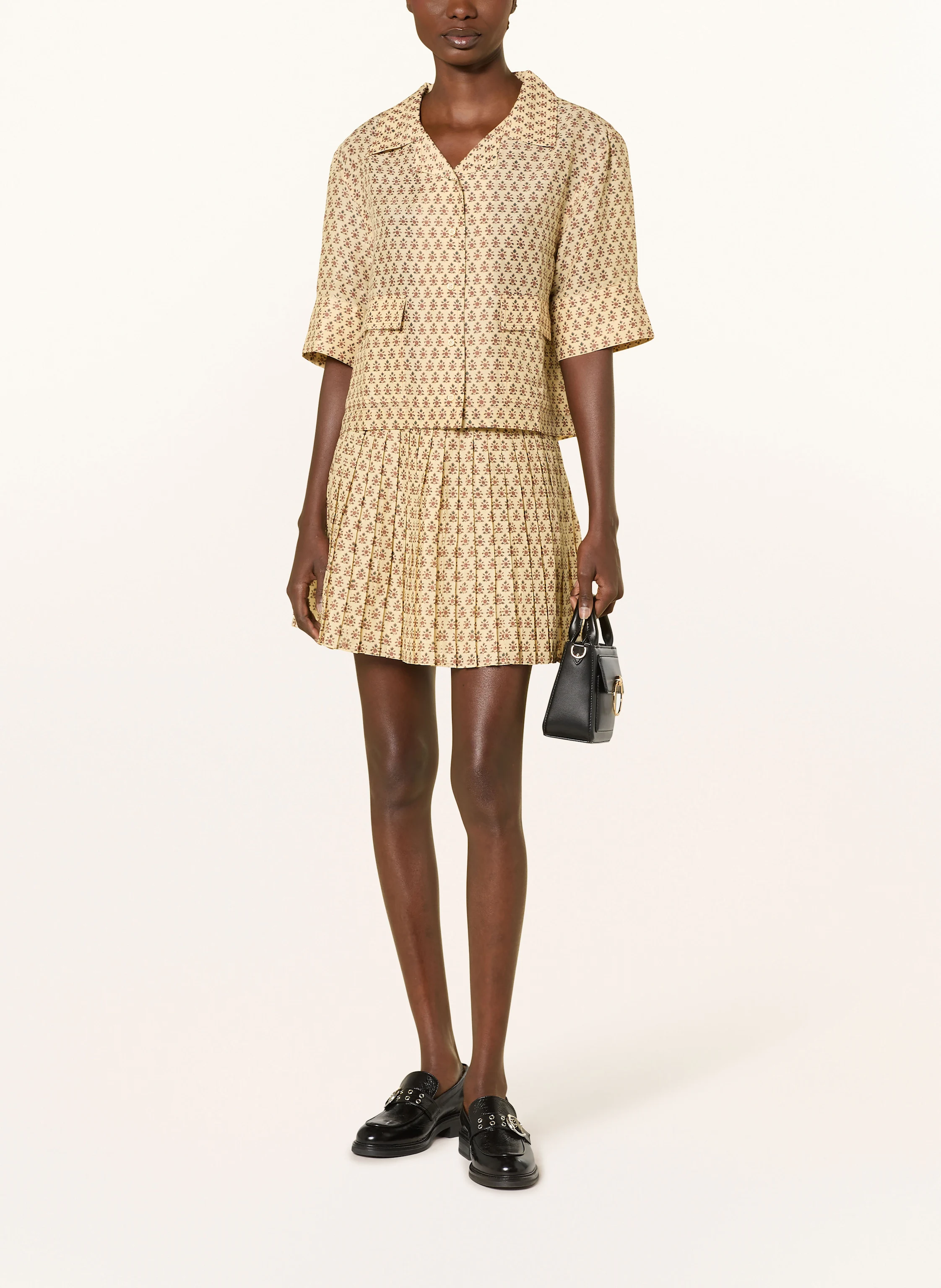 CLAUDIE PIERLOT Plisseerock