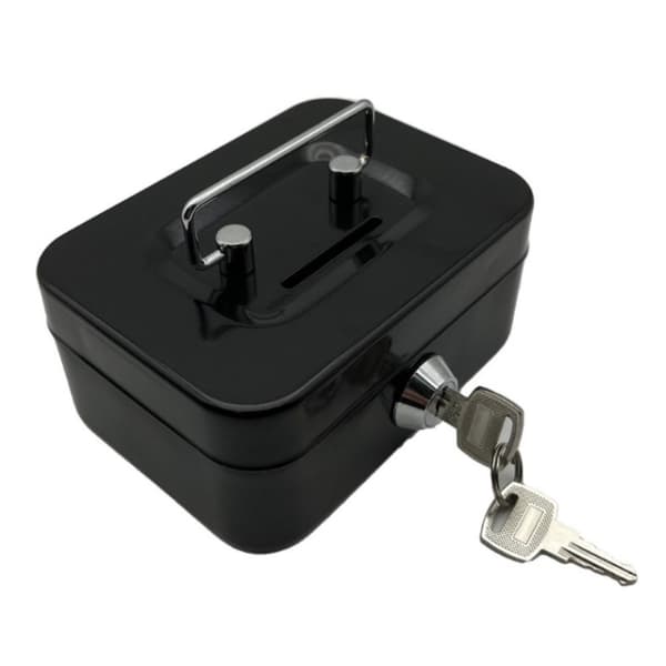 Safe Box med nøkkel - grønn