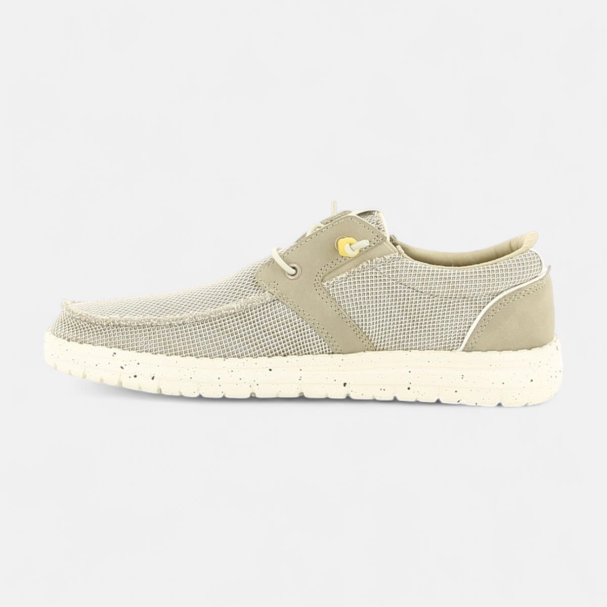 Baskets en toile Homme beige