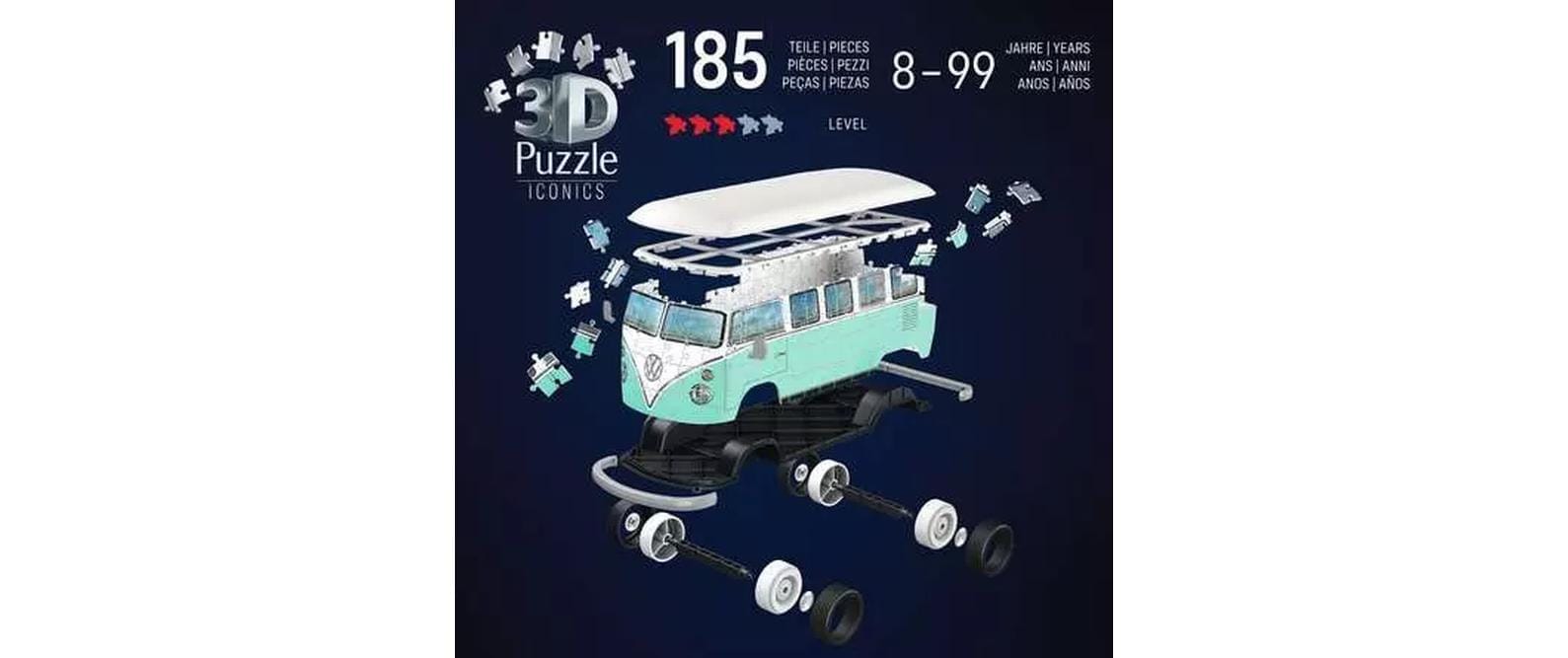 Ravensburger 3D-Puzzle »Iconics Volkswagen T1« 3D-Effekt