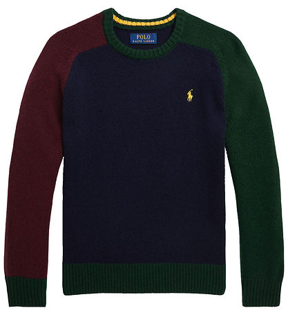 Polo Ralph Lauren Bluse - Strick - Navy/Army/Bordeaux