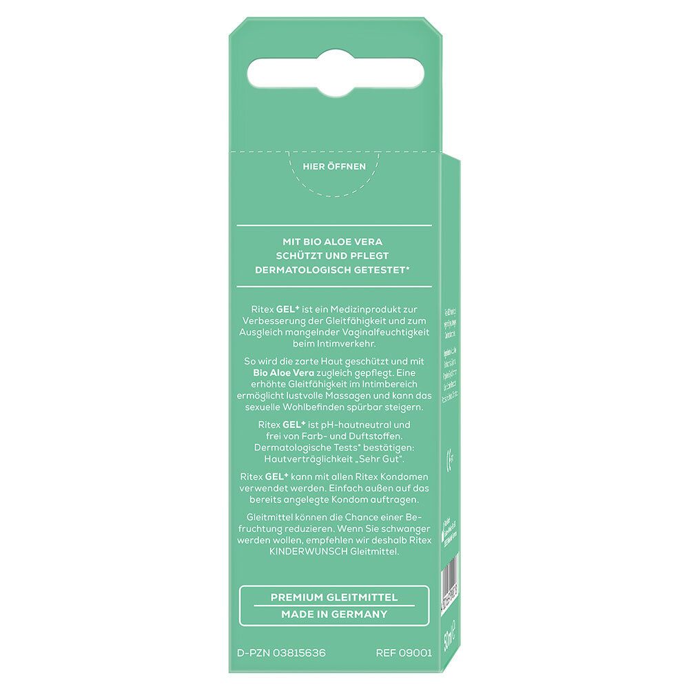 Ritex GEL+ Gleit- & Massage Gel mit Bio-Aloe Vera