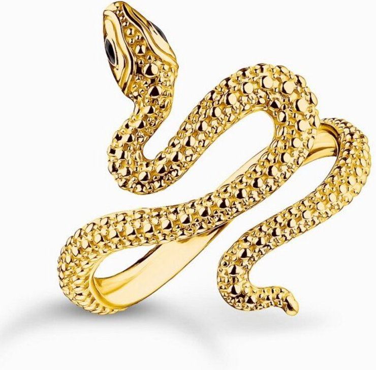 Thomas Sabo - TR2483-427 - Ring - Dames - Gerecycled Zilver - Geel Goud Verguld