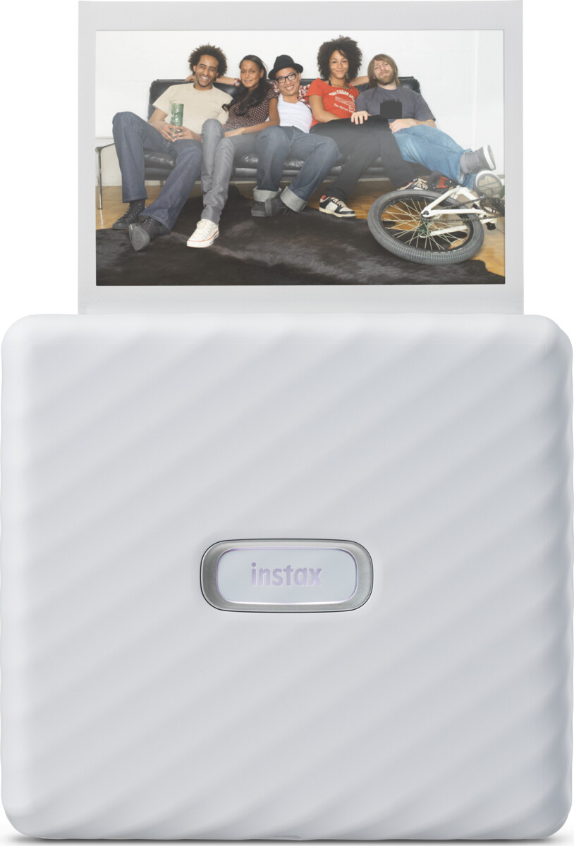Fujifilm - Instax Link Wide Smartphone Polaroid Printer - Hvid